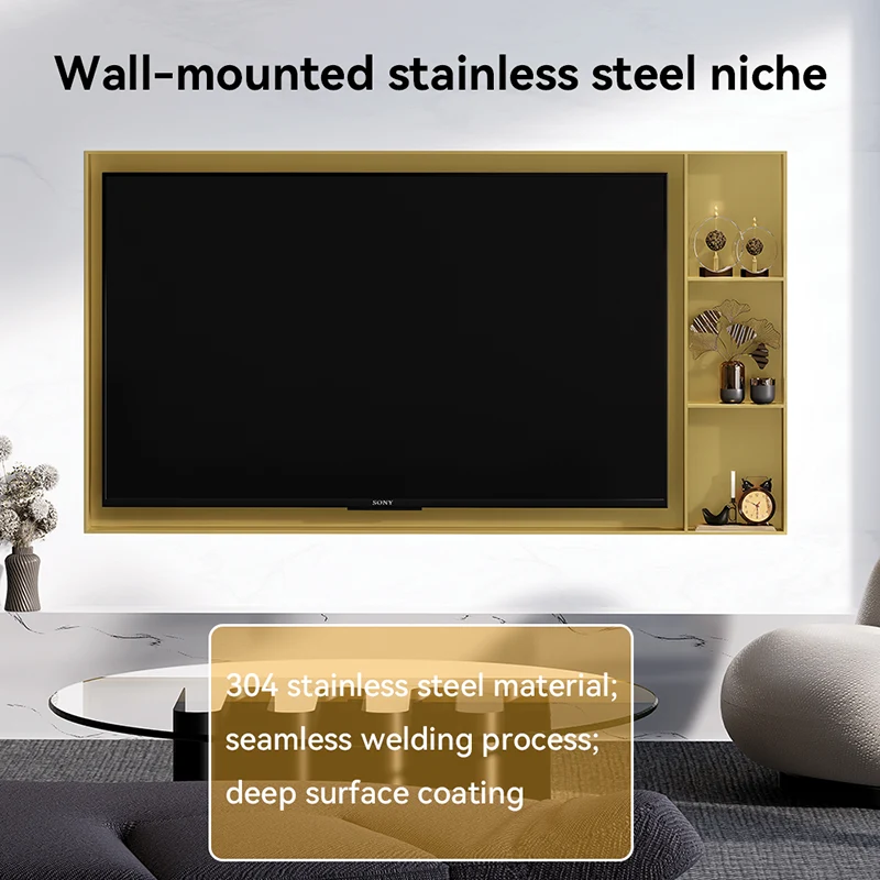 Stainless Steel TV Cabinet